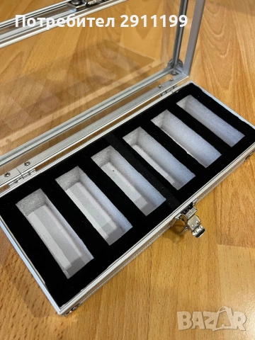 Алуминиева кутия за часовници, снимка 2 - Други - 53848193