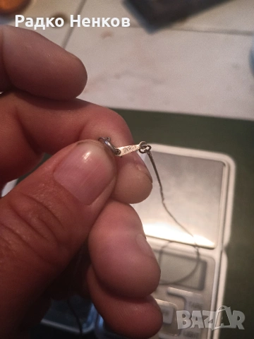 Бяло злато 9к , снимка 4 - Колиета, медальони, синджири - 54177263