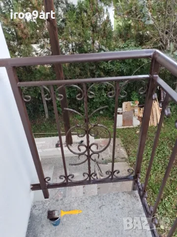 Парапети за стълбища и тераси от ковано желязо, снимка 11 - Други - 49708882