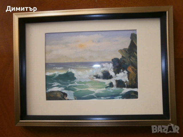 Картина Морски пейзаж Д.Манолов