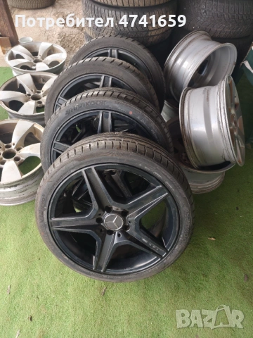 Джанти 18AMG и 17AMG с гуми, снимка 2 - Гуми и джанти - 53523033