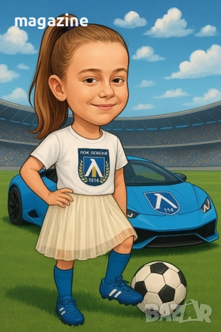 Забавна дигитална карикатура -портрет, снимка 2 - Картини - 51635837