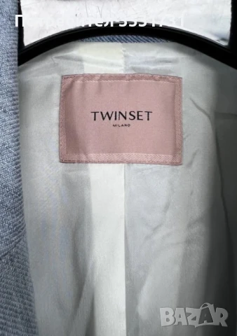 Сако ленено Twinset , снимка 2 - Сака - 50887507