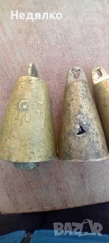 Голям,12см,стар турски,османски чан,хлопка,звънец,3броя , снимка 16 - Антикварни и старинни предмети - 53526315