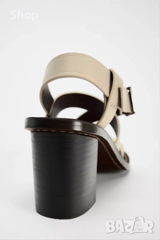 Сандали на ток на Zara, снимка 5 - Сандали - 53918353