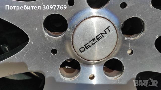 Джанти Dezent 16 цола,5х105, снимка 4 - Гуми и джанти - 46724060