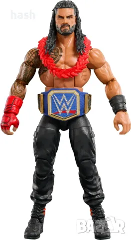 Mattel WWE Elite Collection Top Picks Екшън фигурки и комплект аксесоари, Roman Reigns 6-инчов колек, снимка 4 - Фигурки - 48586155