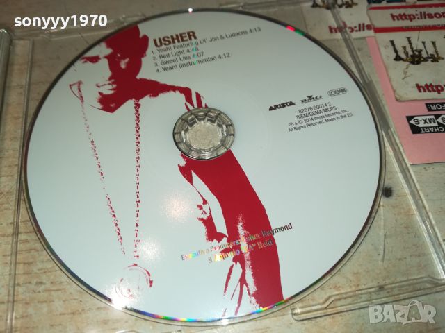 USHER CD GERMANY 2507241016, снимка 2 - CD дискове - 46690341