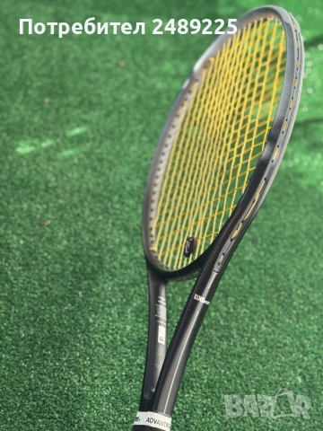 Тенис ракета Wilson RF 01 16x19 (300 г), снимка 5 - Тенис - 52324601