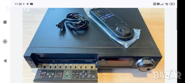 PANASONIC NV FS 90 HQ  S-VHS Видео плеър Made in Japan, снимка 2 - Ресийвъри, усилватели, смесителни пултове - 52890436