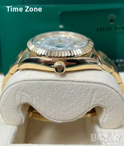 Rolex Sky-Dweller 42mm Yellow Gold White Dial Automatic Различни Варианти, снимка 6 - Мъжки - 48183522