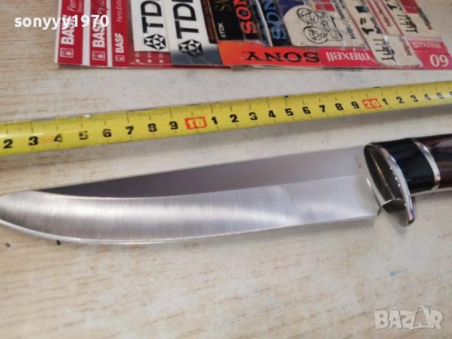 нож-масивен и остър 1003261530, снимка 7 - Ножове - 53782721