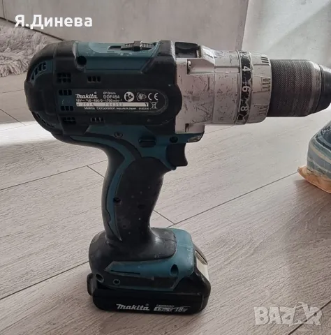 Винтоверт Makita DDF454 18V , снимка 3 - Винтоверти - 48023316