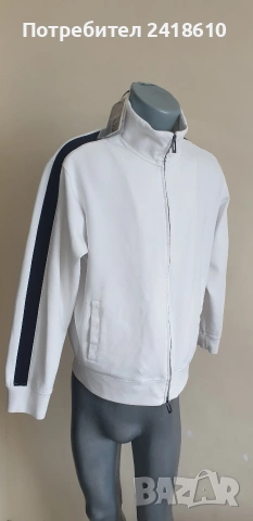 Emporio Armani Full Zip Mens Size S / M НОВО! ОРИГИНАЛ! Мъжко Горнище!, снимка 15 - Спортни дрехи, екипи - 53585515
