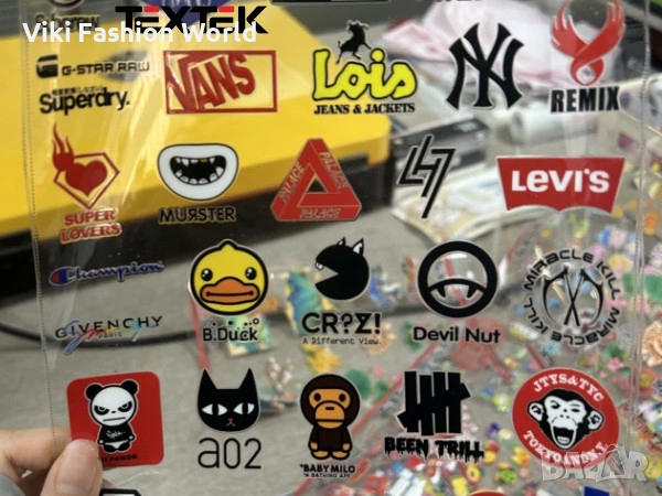 Стикери за дрехи - adidas , nike , puma , stone island , the north face , pause , balenciaga , hugo , снимка 12 - Други - 51904967