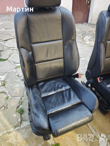 Кожен Рекаро салон за БМВ Е60, снимка 2 - Части - 53759024