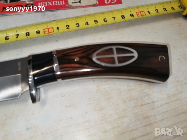 нож-масивен и остър 1003261530, снимка 2 - Ножове - 53782721