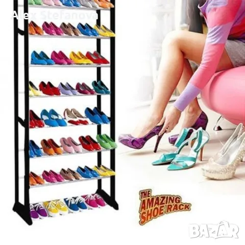 Стелаж-етажерка за обувки Amazing Shoe Rack TV248, снимка 5 - Други стоки за дома - 48482500