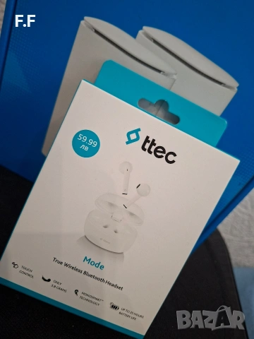 Чисто нови Bluetooth слушалки ttec