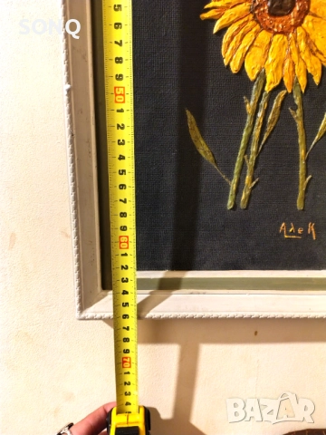 Красива Картина Слънчогледи, снимка 10 - Картини - 52150857