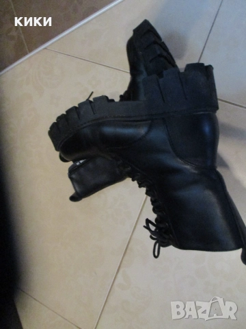 Дамски боти естествен велур, снимка 15 - Кецове - 51939875