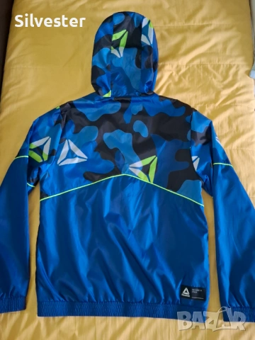 Детски син шушлек REEBOK, размер за 10-15г. , снимка 10 - Детски анцузи и суичери - 53936147