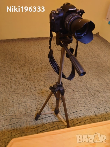 Продавам компактен огледален фотоапарат Olympus E-410 - Пълен комплект!, снимка 5 - Фотоапарати - 53684404