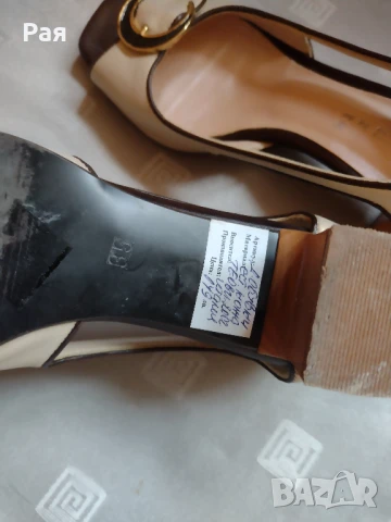Дамски обувки 100 % кожа, снимка 5 - Дамски елегантни обувки - 50674006