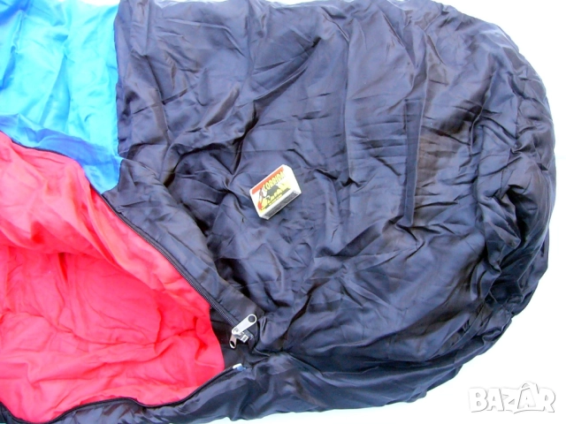 НОВ Оригинален KRUMMEKLUBBEN Датски Класически Туристически СПАЛЕН ЧУВАЛ 190 x 70/50 см Мумия БАРТЕР, снимка 3 - Къмпинг мебели - 52427621