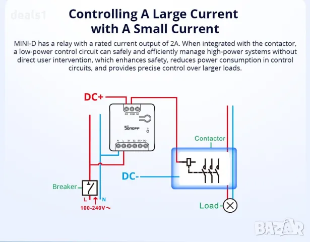SONOFF MINI Dry WiFi Интелигентен Прекъсвач | MINI-D, снимка 10 - Друга електроника - 48992787