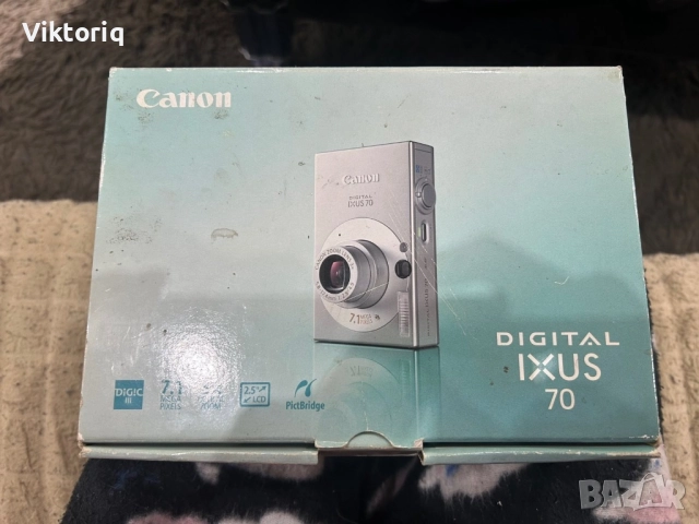 Canon ixus 70 фотоапарат, снимка 3 - Фотоапарати - 52973096