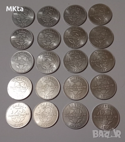 Колекция жетони-Shell, снимка 4 - Колекции - 52895534