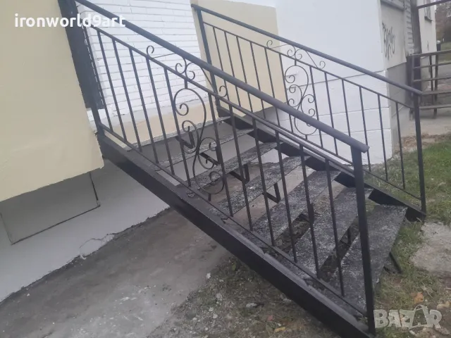 Парапети за стълбища и тераси от ковано желязо, снимка 5 - Други стоки за дома - 49708745