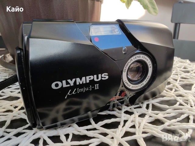 Olympus mju II 35mm F2.8 Point & Shoot Film Camera