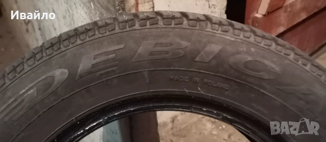 Продавам 2 броя всезони гуми 165.70.13 на 1 сезон дот 2019 Debica , снимка 4 - Гуми и джанти - 54108372