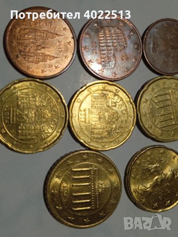 Евро монети, снимка 2 - Колекции - 45241231