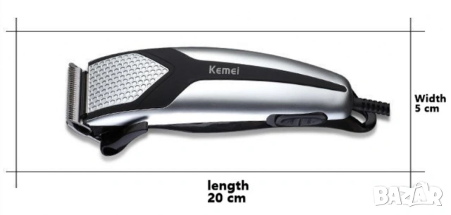 Тример за подстригване Kemei KM-4640, снимка 4 - Тримери - 53041148
