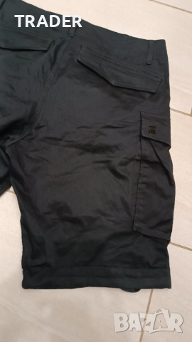 къси гащи панталони армейски бермуди G-STAR Raw Denim  черни, снимка 6 - Къси панталони - 35182855