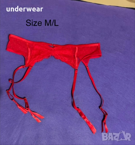 Жартиери с PVC клипси, снимка 7 - Бельо - 52526403