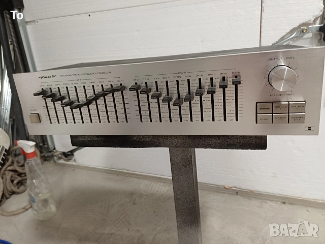 Екуалайзер Realistic, снимка 3 - Ресийвъри, усилватели, смесителни пултове - 53844584