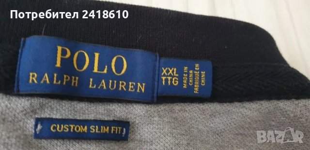 POLO Ralph Lauren New York Pique Cotton Custom Slim Fit Mens Size 2XL ОРИГИНАЛ! Мъжка Тениска!, снимка 17 - Тениски - 50376568