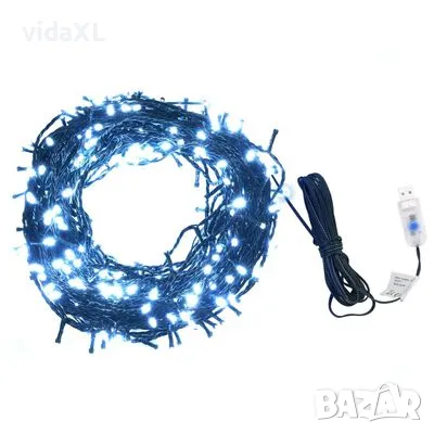 vidaXL Светещ стринг 400 LED за закрито или открито 40 м студено бял(SKU:50693), снимка 1 - Декорация за дома - 48344796