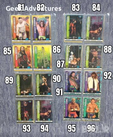 Колекционерски Кеч Картички WWE Slam Attax Trading Cards Pro Wrestling, снимка 7 - Колекции - 46433972