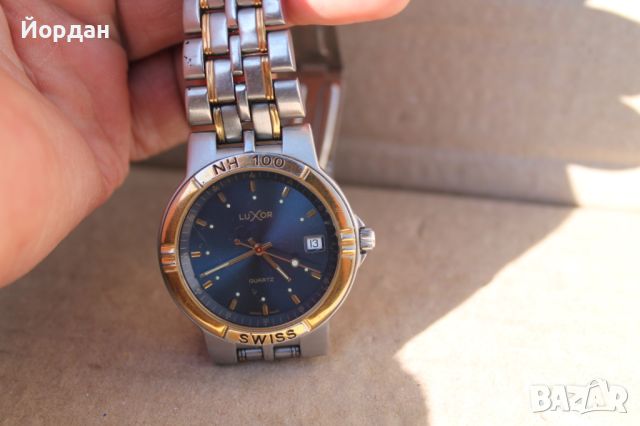 Швейцарски мъжки часовник ''Luxor'', снимка 2 - Мъжки - 45469470