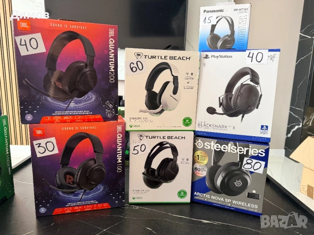 Гейминг слушалки, снимка 4 - Слушалки и портативни колонки - 53989487