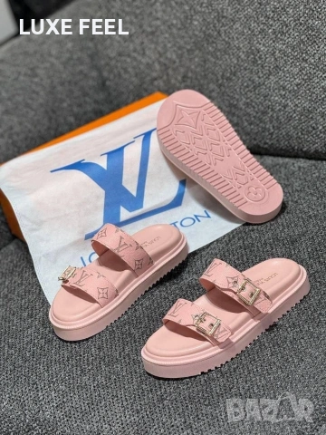 Louis Vuitton ⚜️Дамски Чехли , снимка 5 - Чехли - 53940808