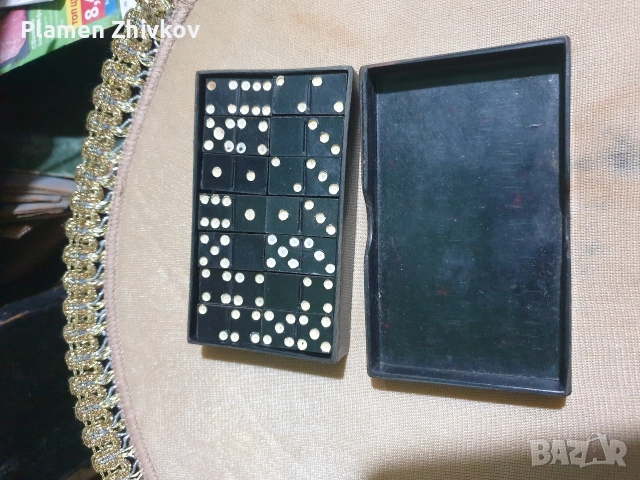 старо бакелитово мини домино Туристически вариант, снимка 8 - Антикварни и старинни предмети - 52927091