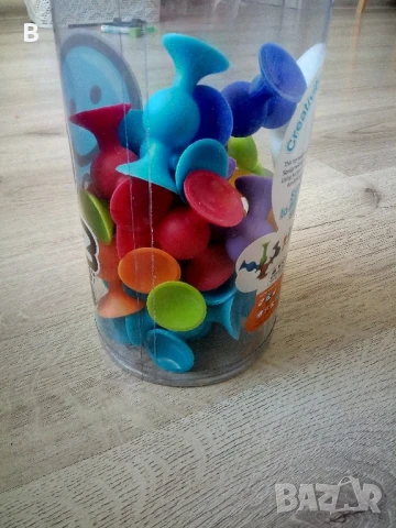 Squigz Starter Set Силиконови играчки лепки комплект 24 броя, снимка 2 - Други - 51321236