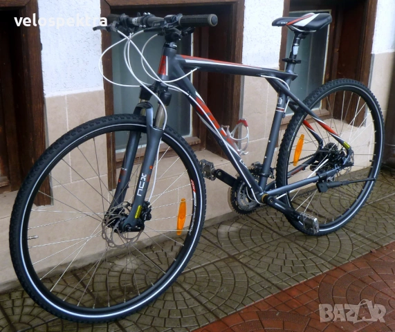 ДжиТи ! 28 цола ! Трекинг хибрид- лек офроуд ! 27 скорости ! ТОП!, снимка 2 - Велосипеди - 53235364