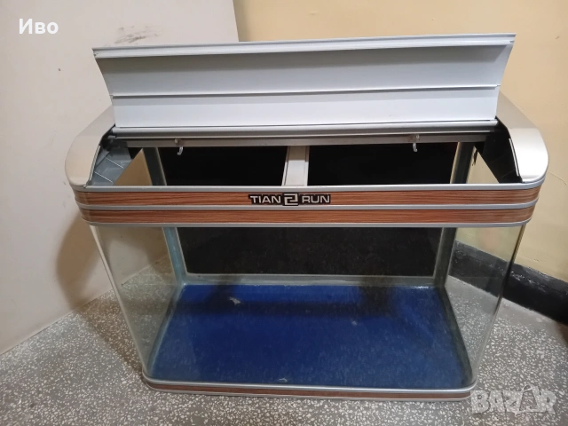 Голям панорамен аквариум 190 литра! Промоция 130евро! Спешно и изгодно!, снимка 5 - Аквариуми - 53926335